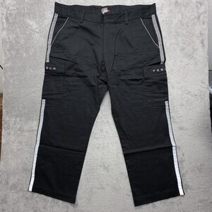Tesla Work Pants Men's 44x30 Black Reflective Employee Official 8412R Uniform